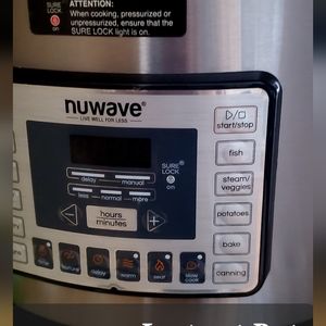 Nuwave Instant Pot Pressure Cooker  16 qt
